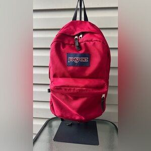 Jansport Black Label Superbreak Backpack (Red Tape)